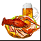 Рак с пивом